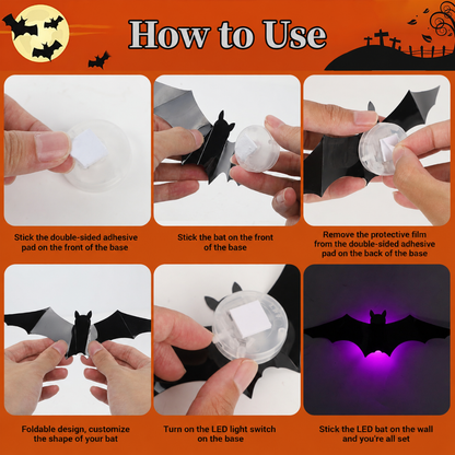 BatGlow™ – LED Flying Bats