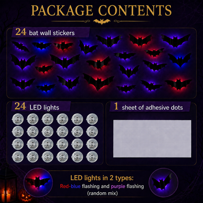 BatGlow™ – LED Flying Bats